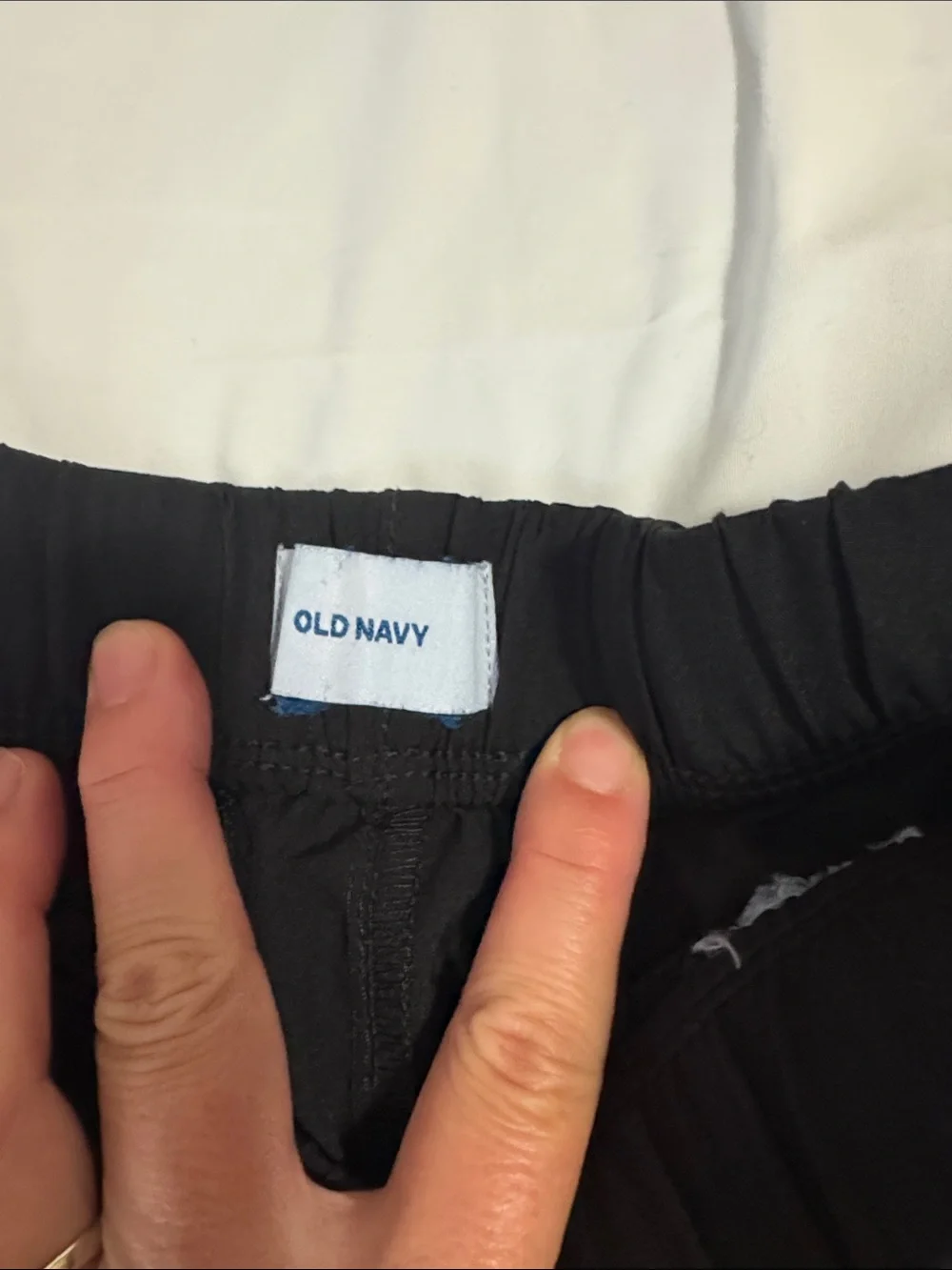 Old Navy Boys Black Elastic-Waist Shorts